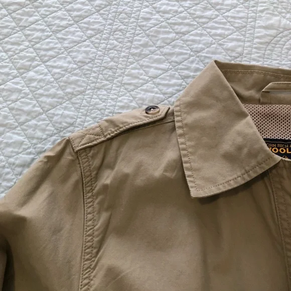 Woolrich John Rich and Bros safari field trench jacket. Size medium. - Picture 5 of 12